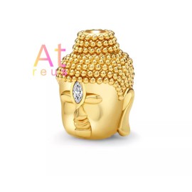Szerpentin/arany buddha